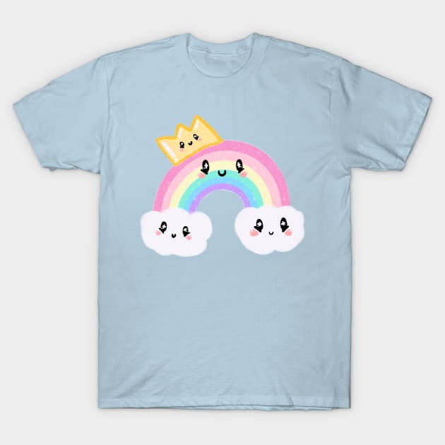 God’s Rainbow of Promise T-Shirt by BubbleFluff Co